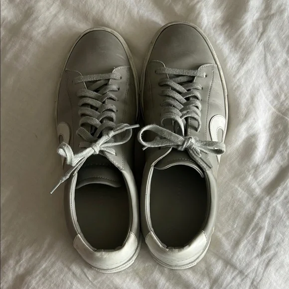 Oliver Cabell Men’s Low 1 Sneakers Men’s Shoes Size 9 Particle Grey - Picture 5 of 12